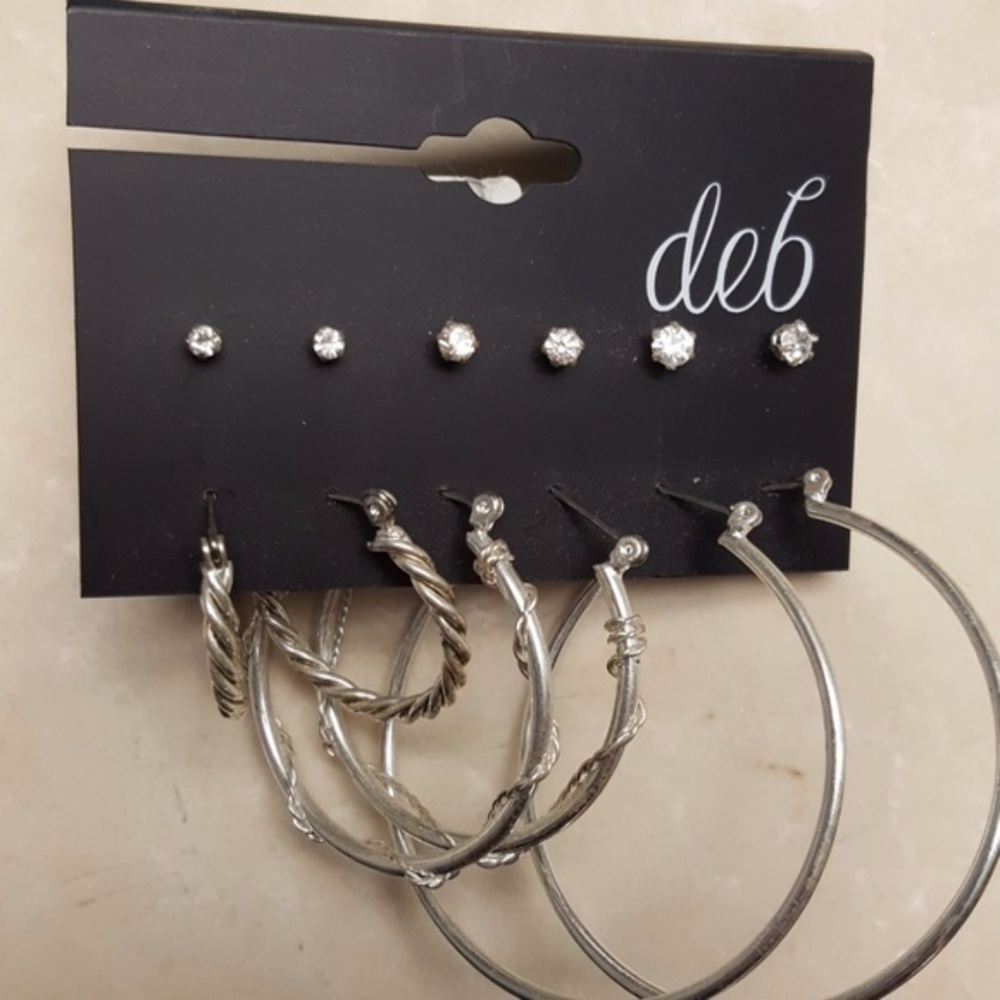 3 for $20 Set of six earrings